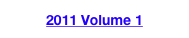 2011 Volume 1
